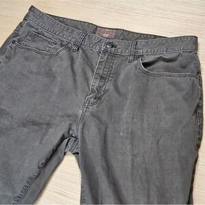 Weatherproof Canvas Utility Pants Men's 36x32‎ Brown Straight Leg Workwear Tough